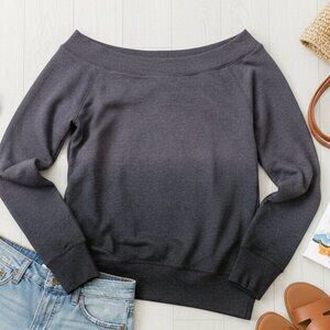 Maurices Ombré Off-the-Shoulder Pullover